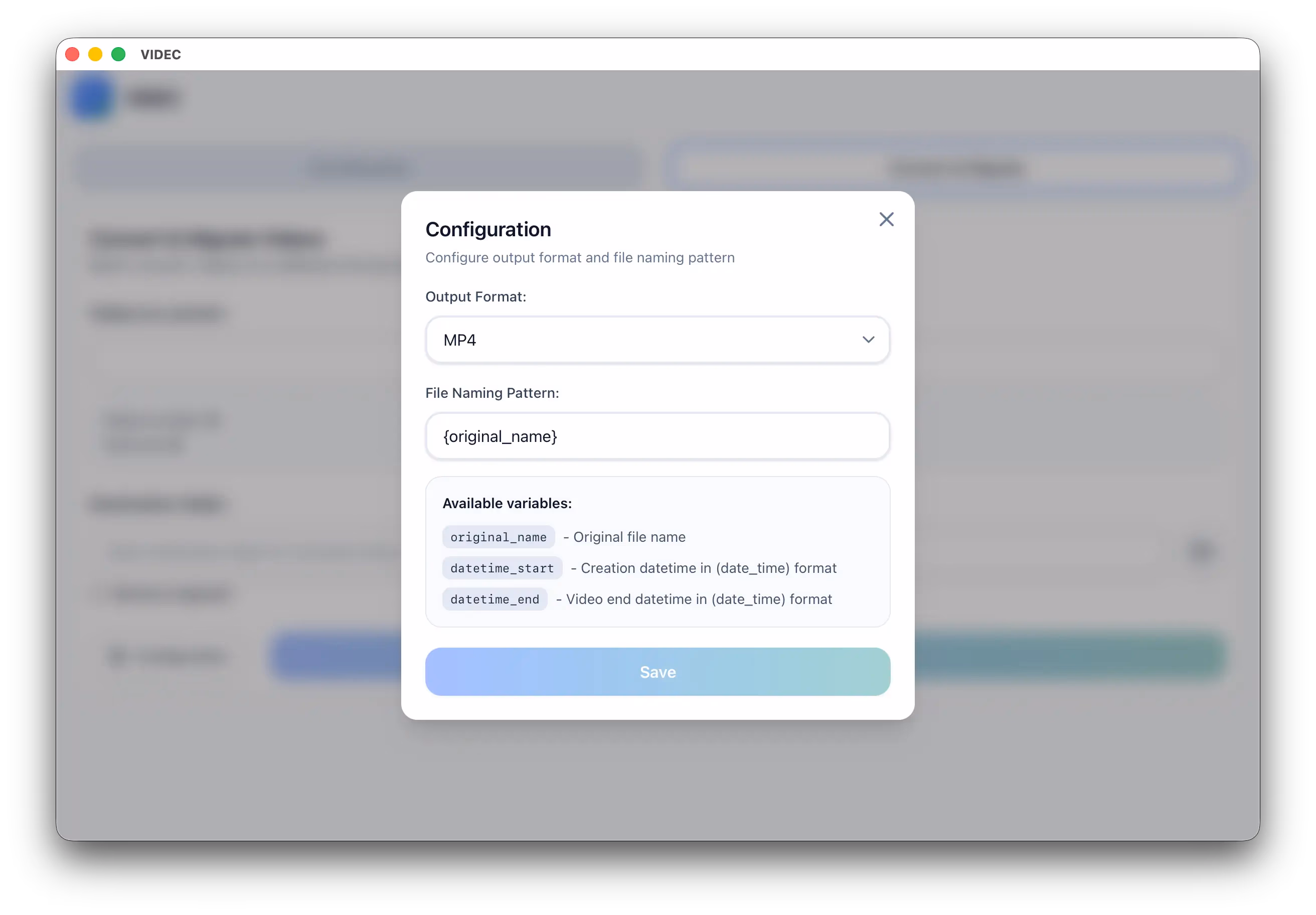 Flexible Configuration